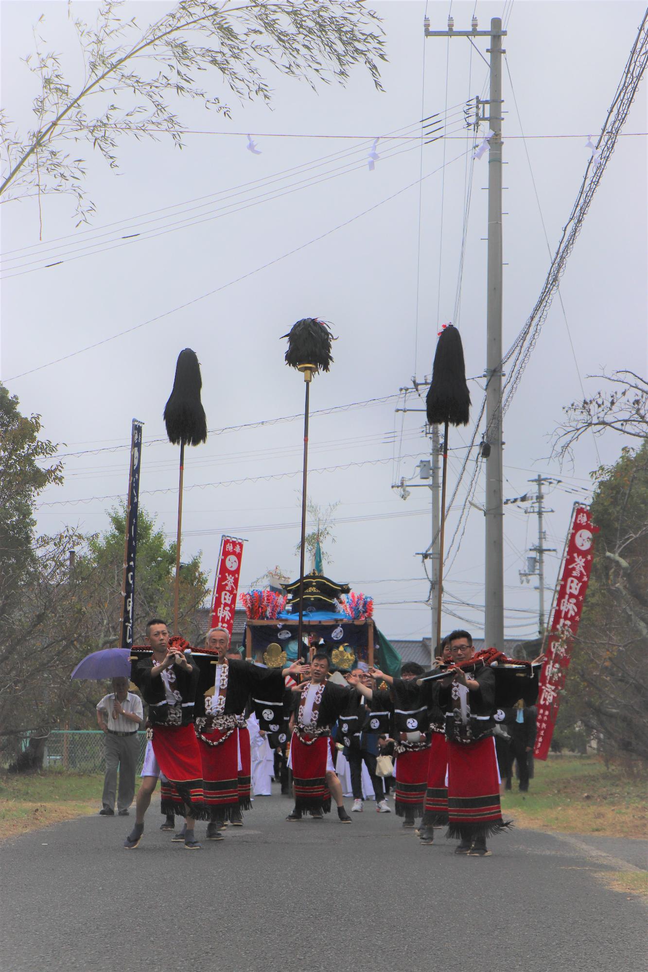 (横内)誉田神社秋例大祭