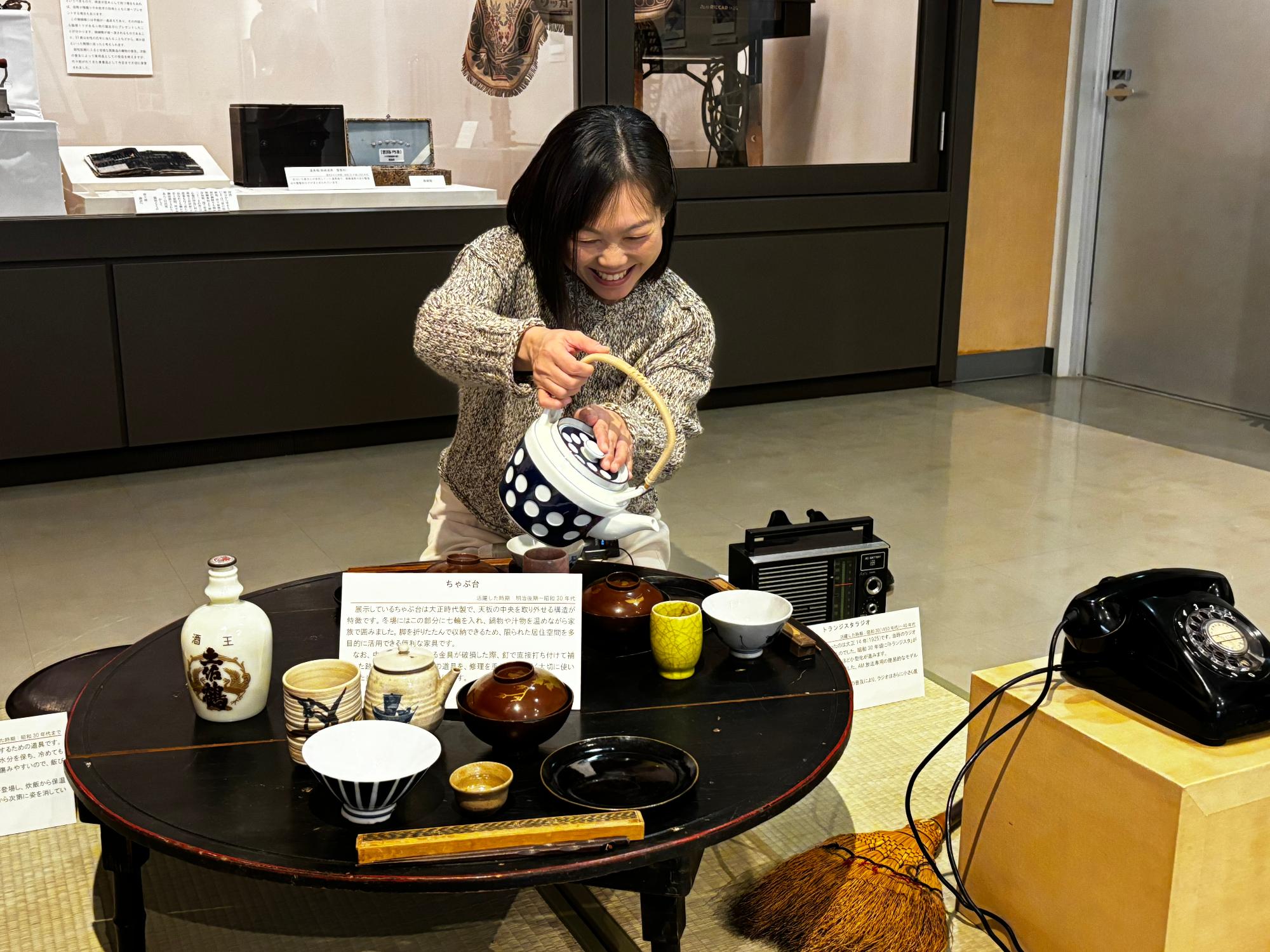 東かがわ市歴史民俗資料館で「見る・触れる・使う ‐昔の暮らしを知ろう‐展」開催中