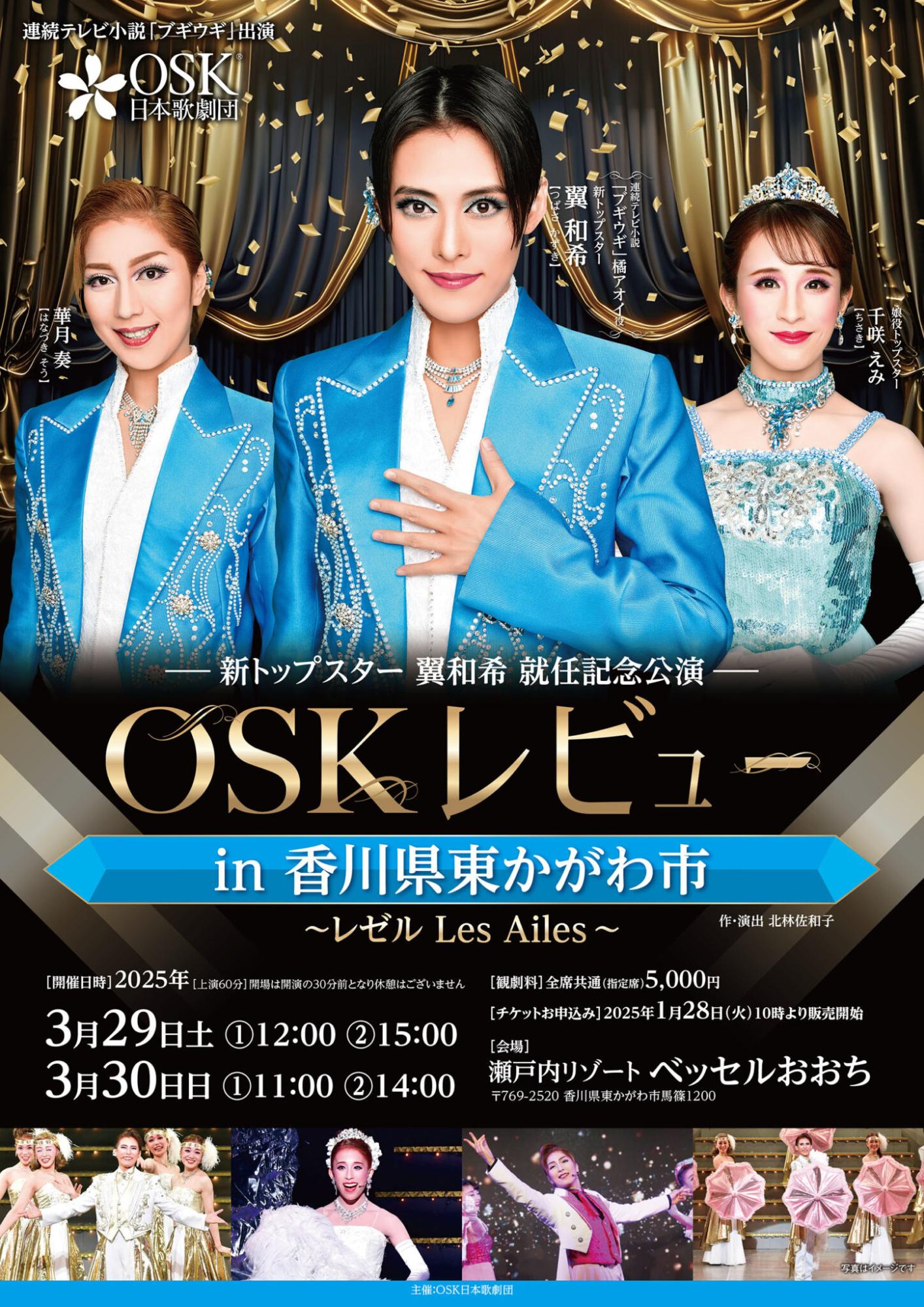 OSKレビューin香川県東かがわ市のチラシ(表)
