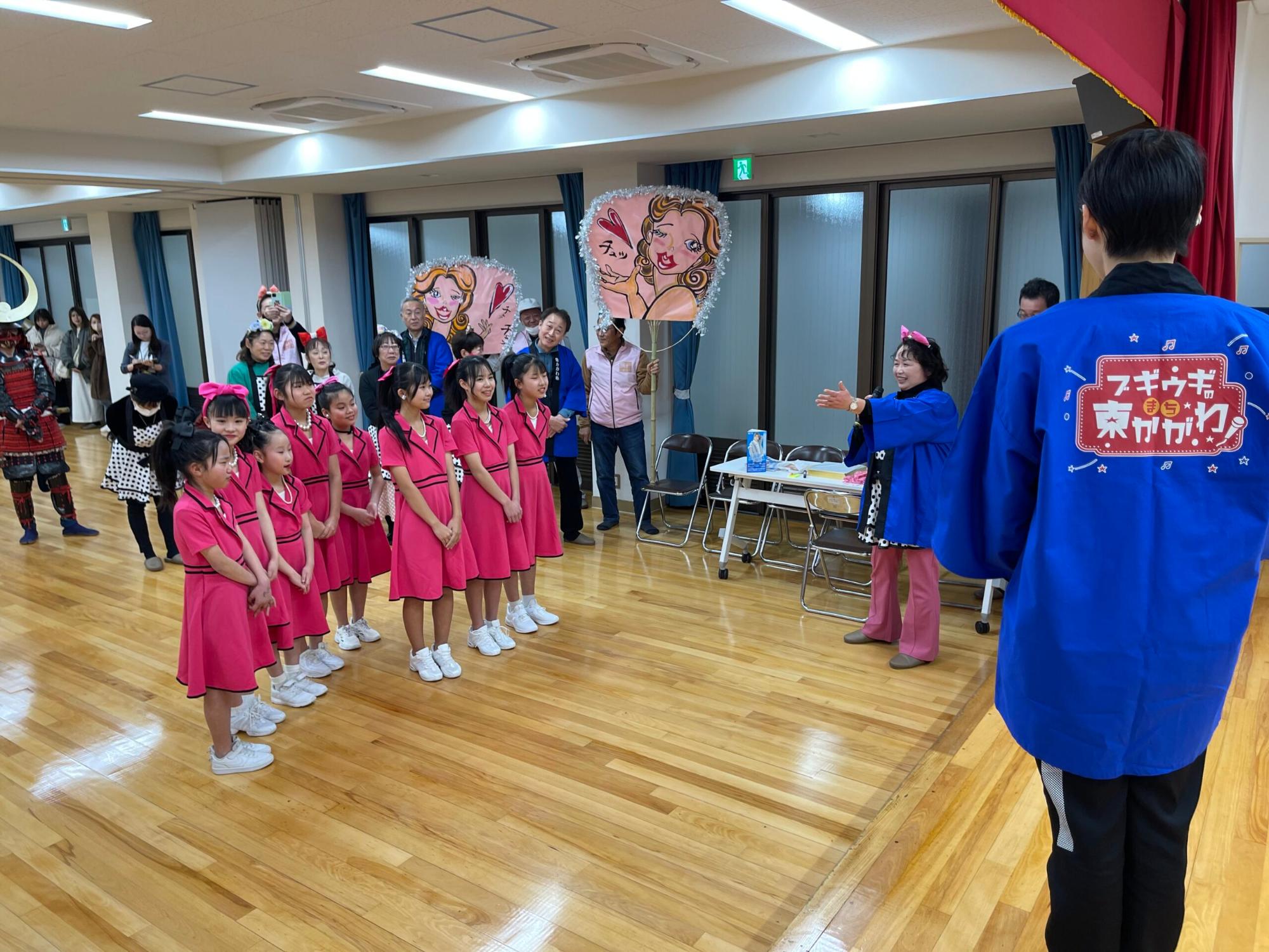 翼和希さんとの交流の様子