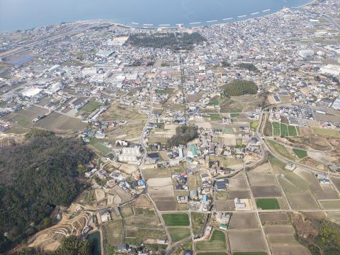 東かがわ市航空写真