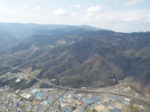 東かがわ市航空写真