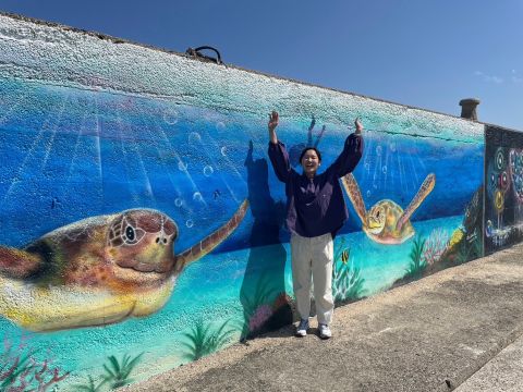 湾岸アートと写真