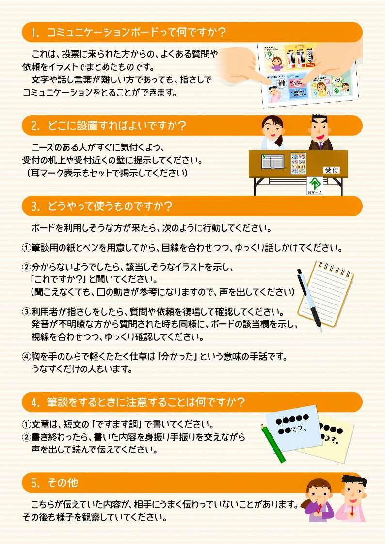 コミュニケーションボード