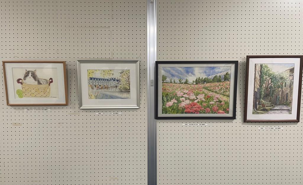 エントランスギャラリー「絵画教室 活動報告展」 写真5