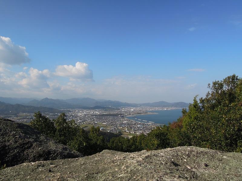 瀬戸内海を望む与治山公園の写真