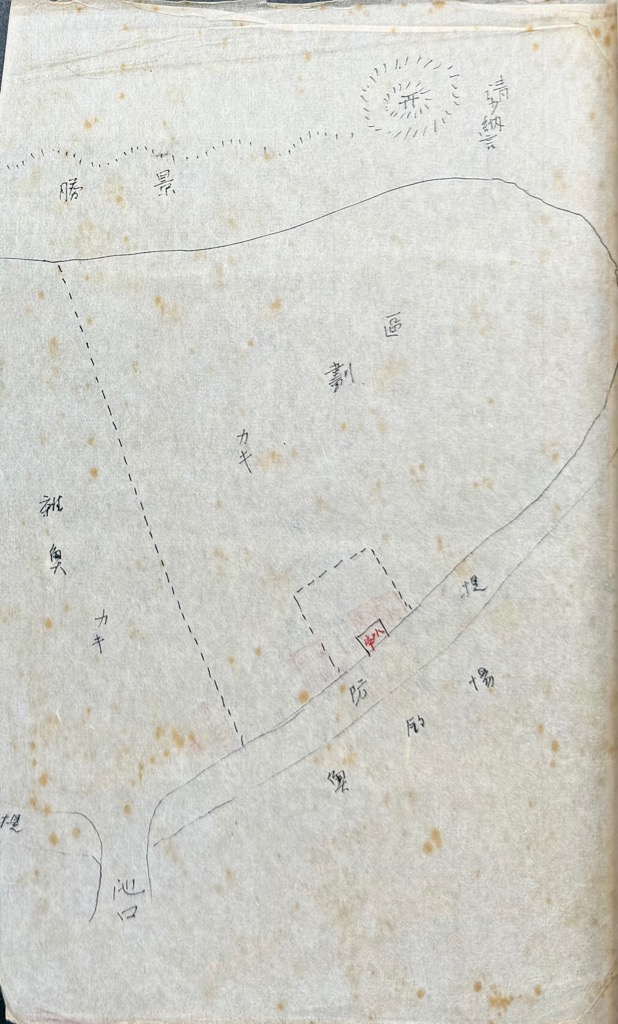 安戸池概要（絵図2）