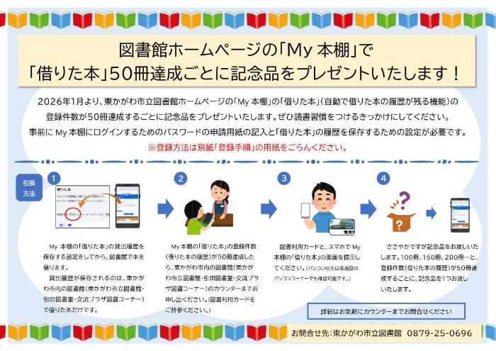 図書館My本棚ポスター