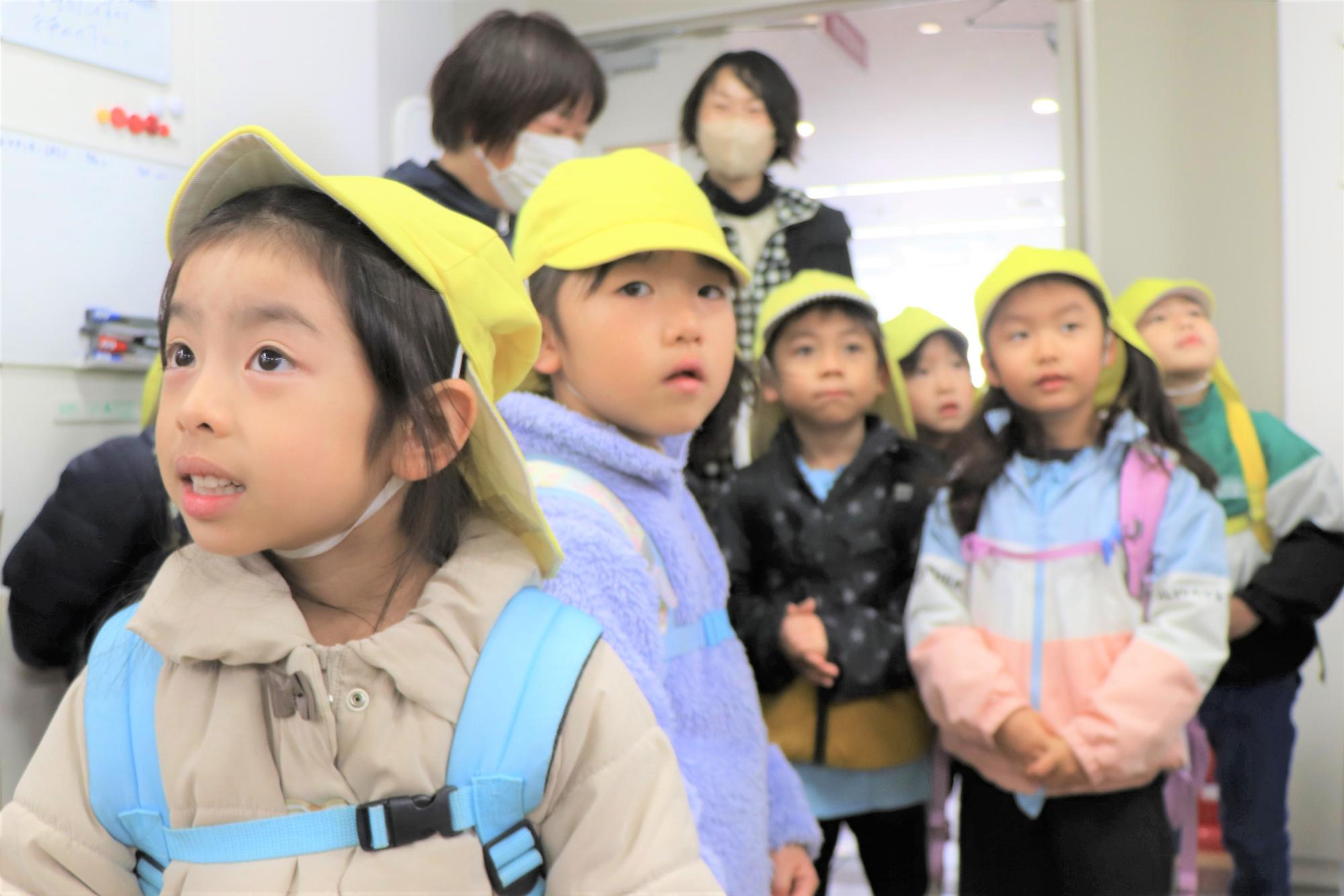 来てくれた子どもたち