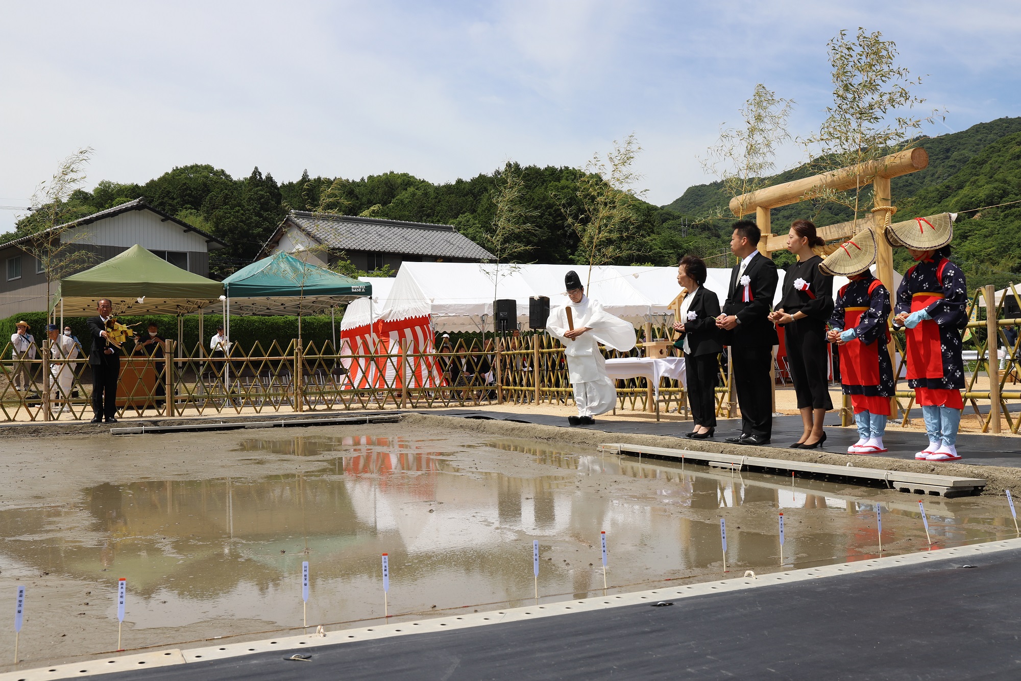 田植式神事