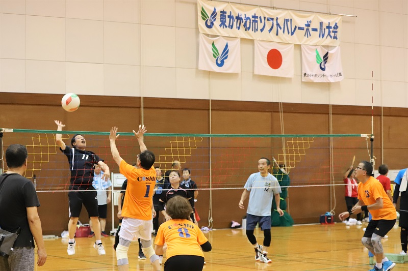 7月21日 第19回東かがわ市長杯ソフトバレーボール大会