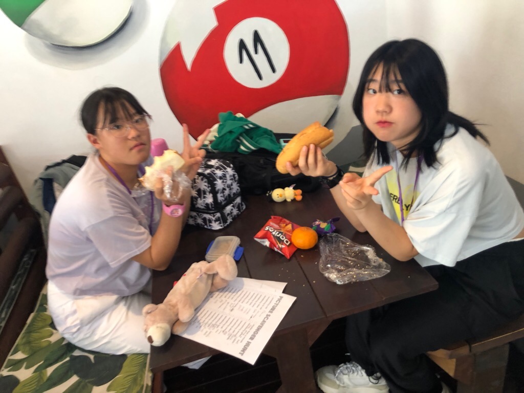 ホストファミリーが作ってくれたお弁当