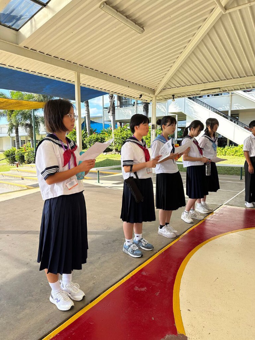 現地校への訪問