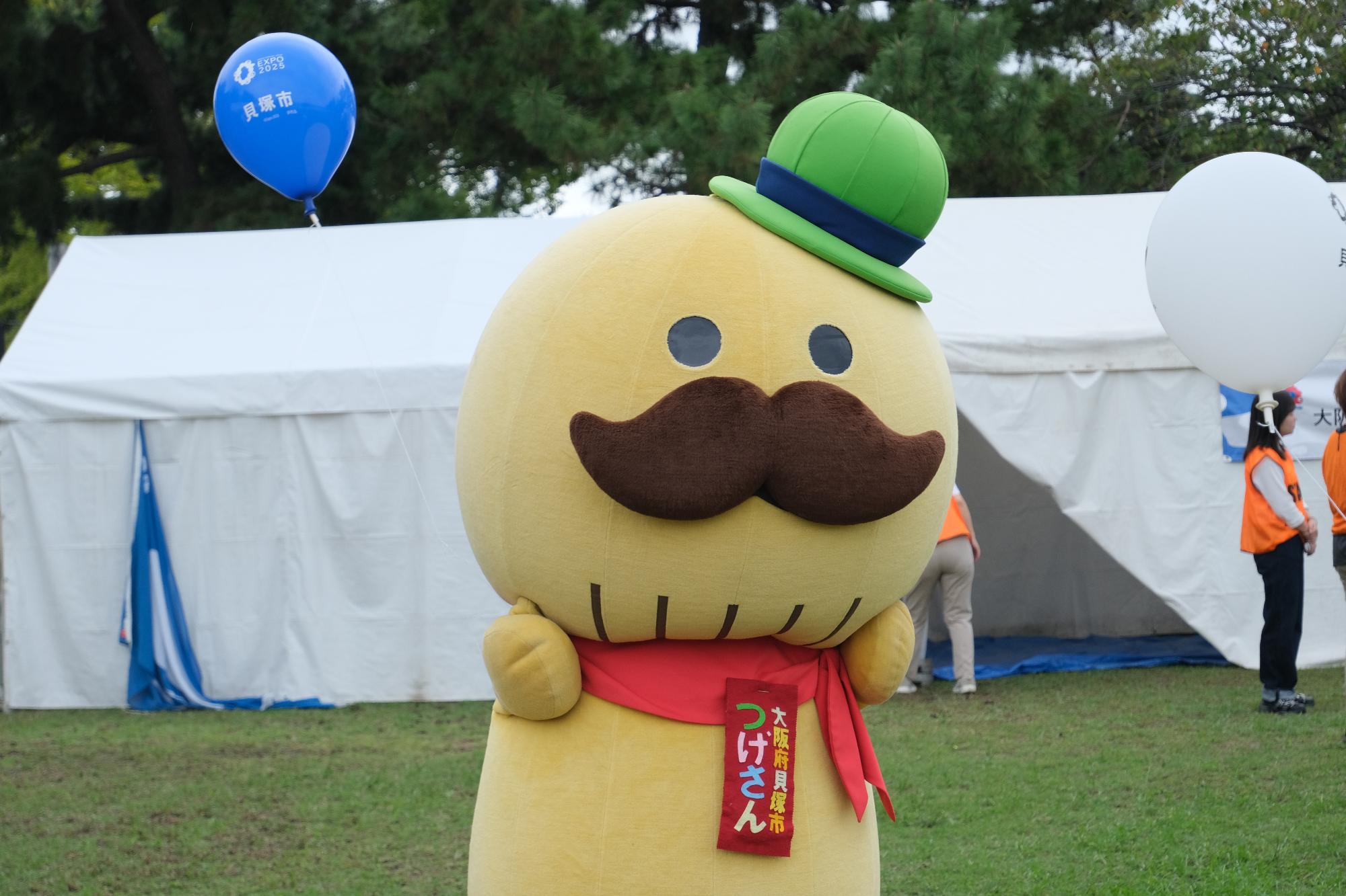 貝塚市イメージキャラクター「つげさん」