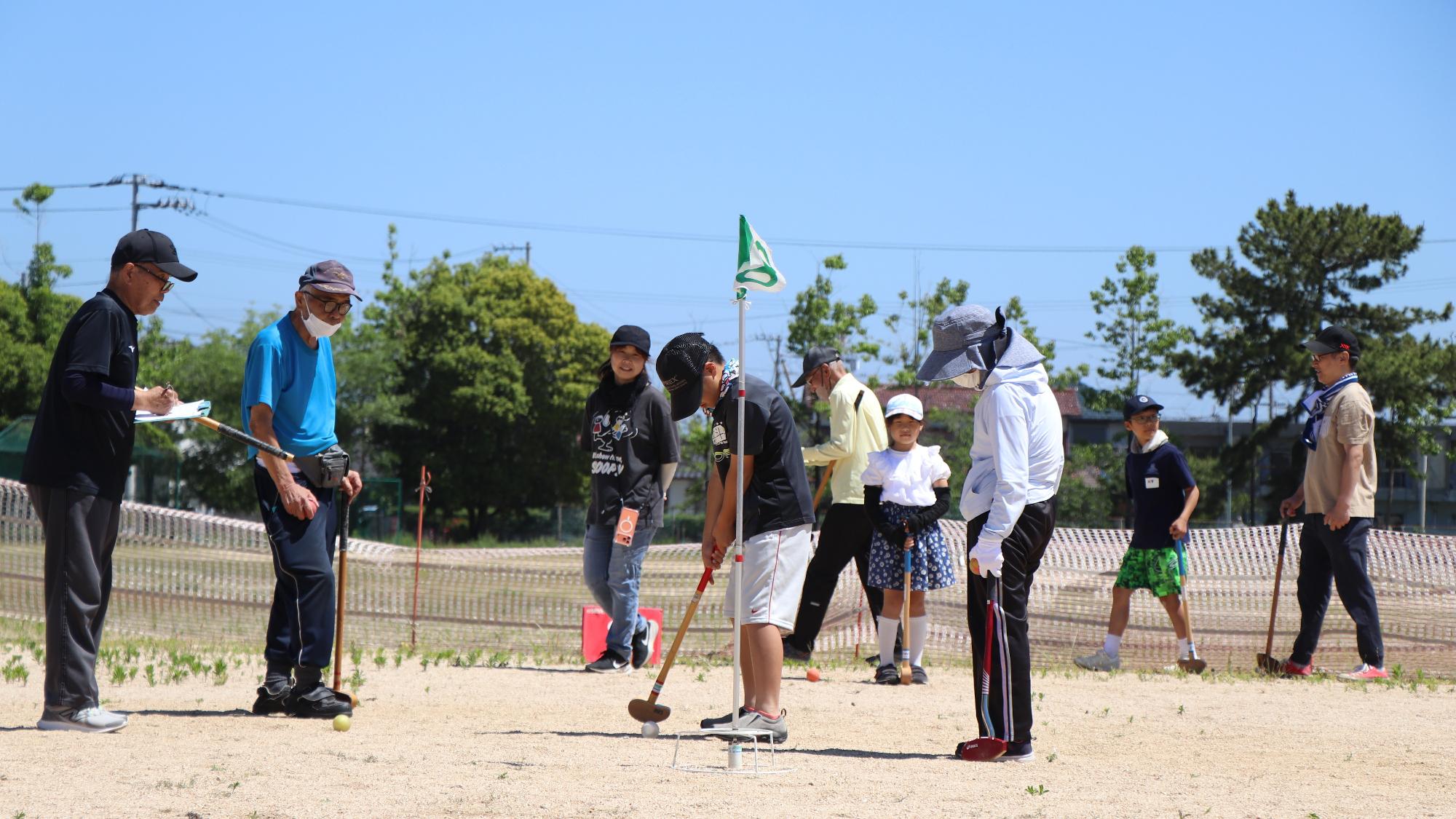 親子で楽しもう！グラウンドゴルフ大会⛳