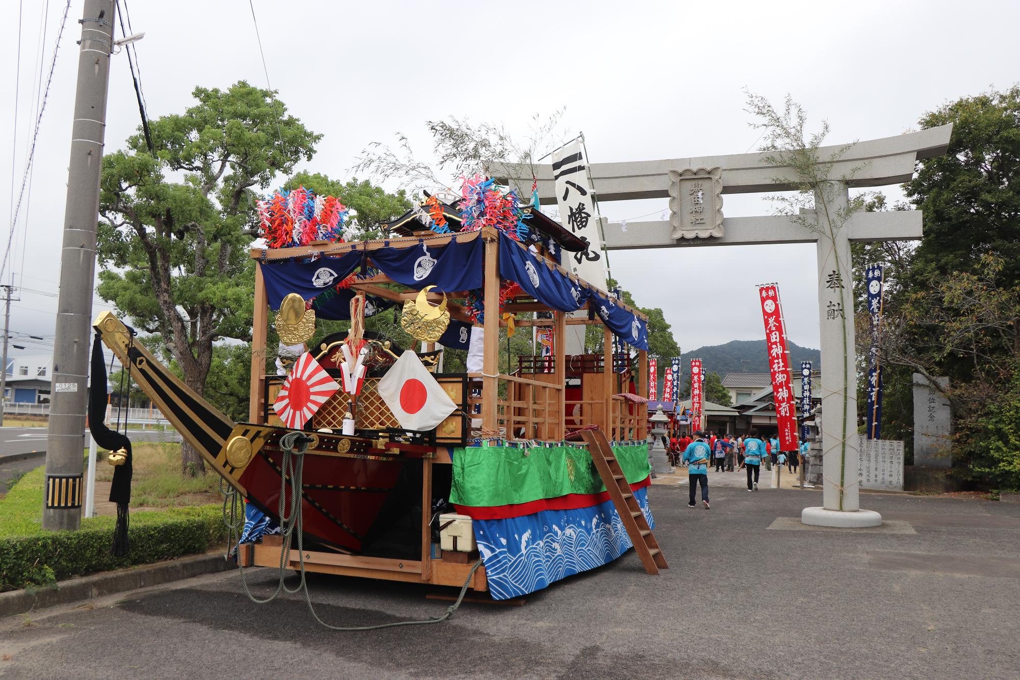 （横内）誉田神社秋例大祭