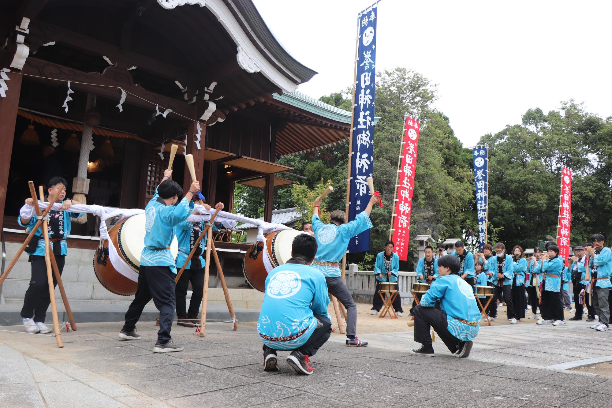 （横内）誉田神社秋例大祭