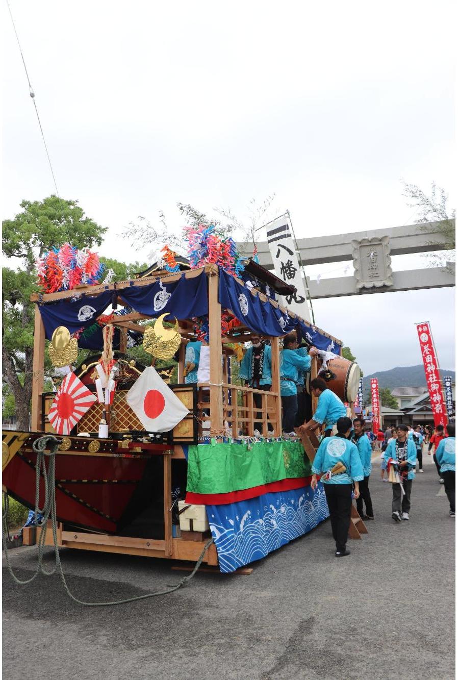 （横内）誉田神社秋例大祭