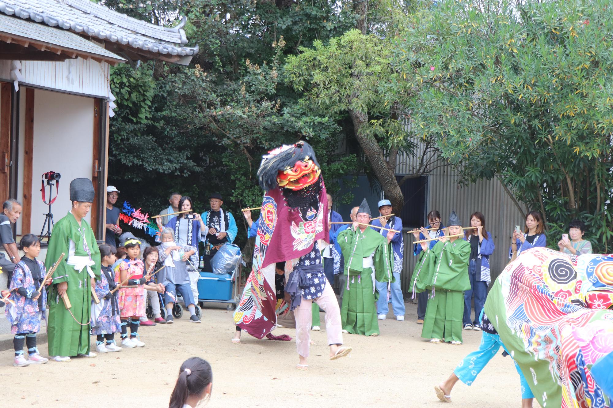 （横内）誉田神社秋例大祭