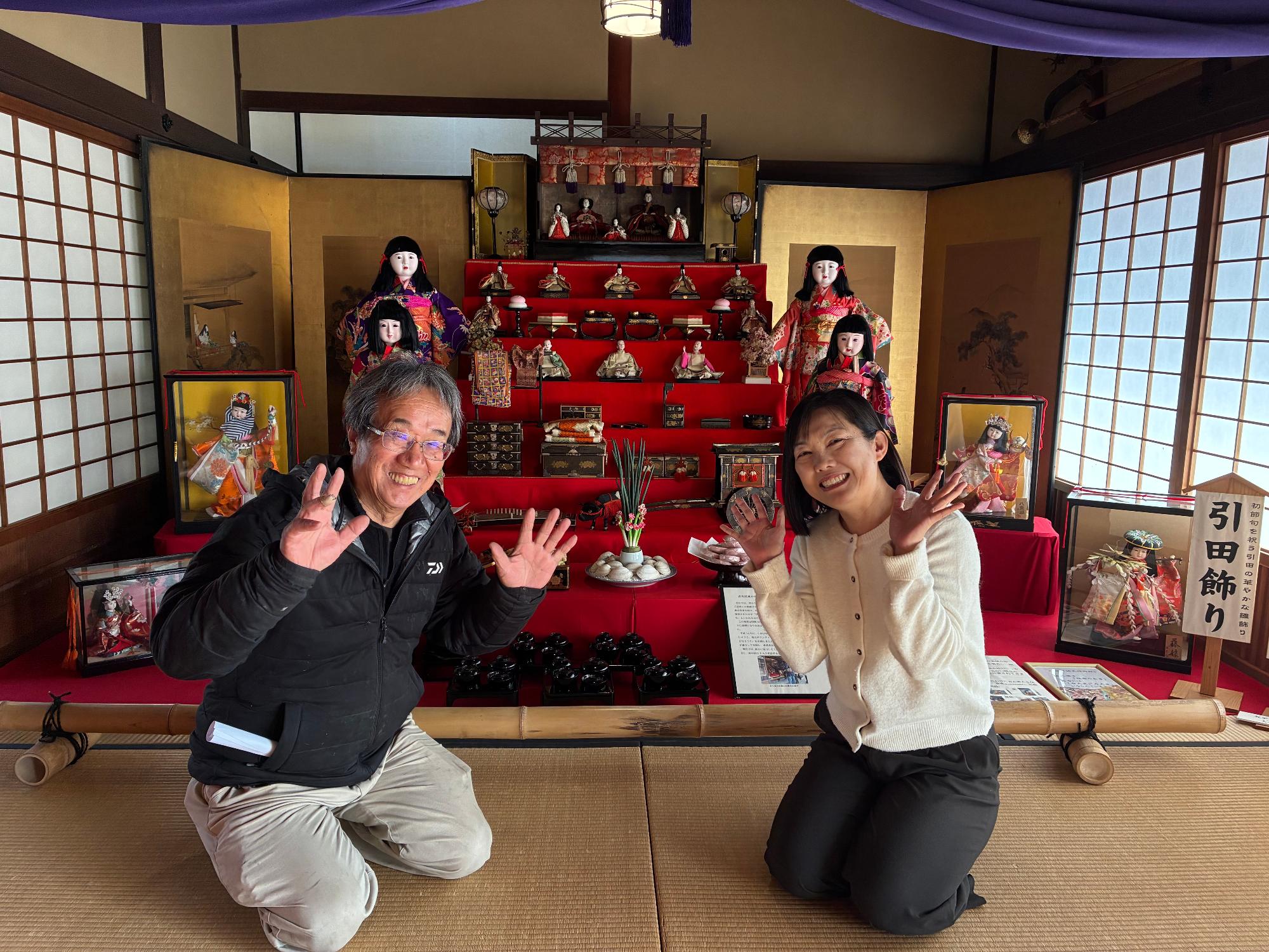 引田ひなまつりの準備進む