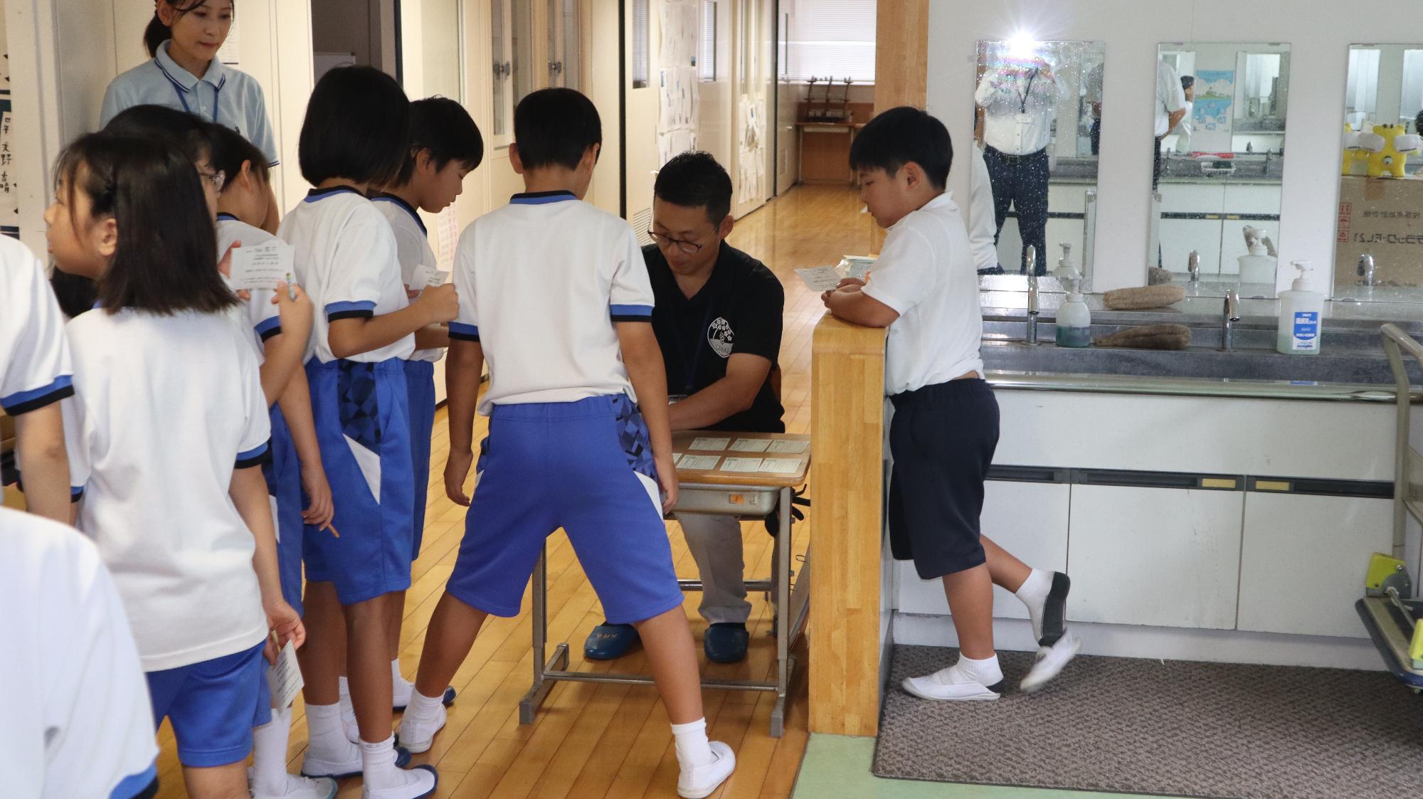 選挙啓発出前授業の様子