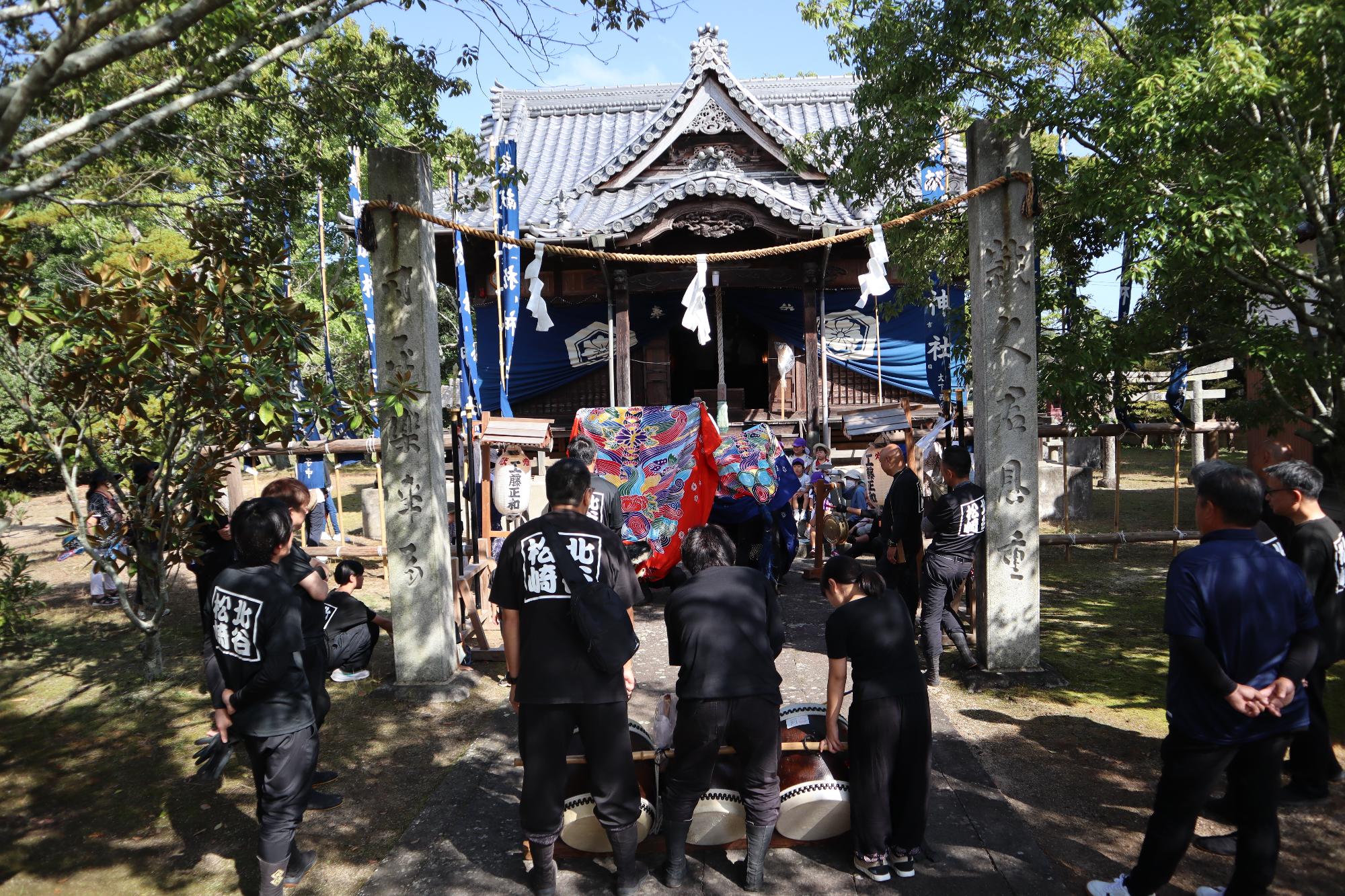 成松神社秋の大祭