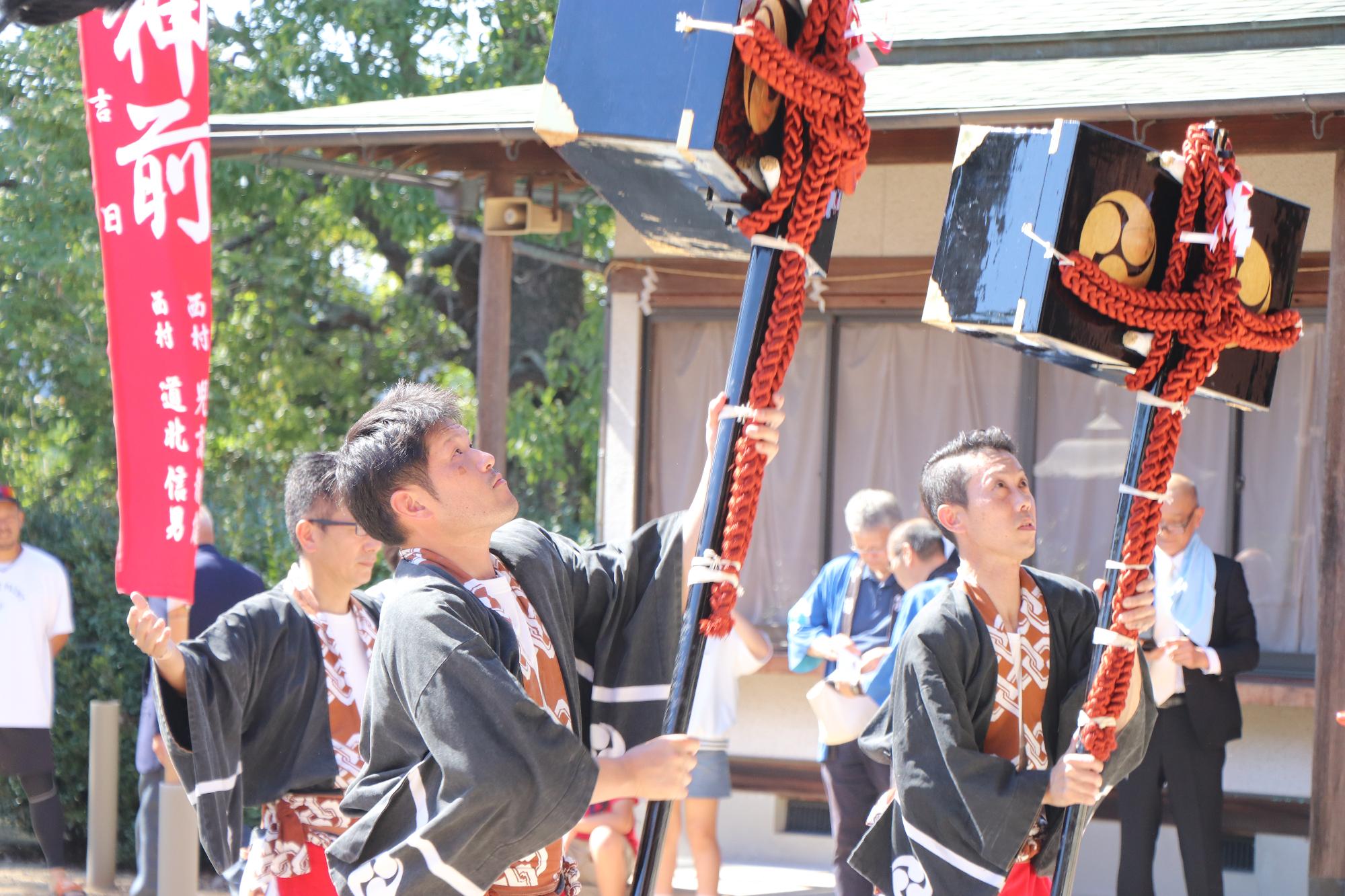 （横内）誉田神社秋例大祭