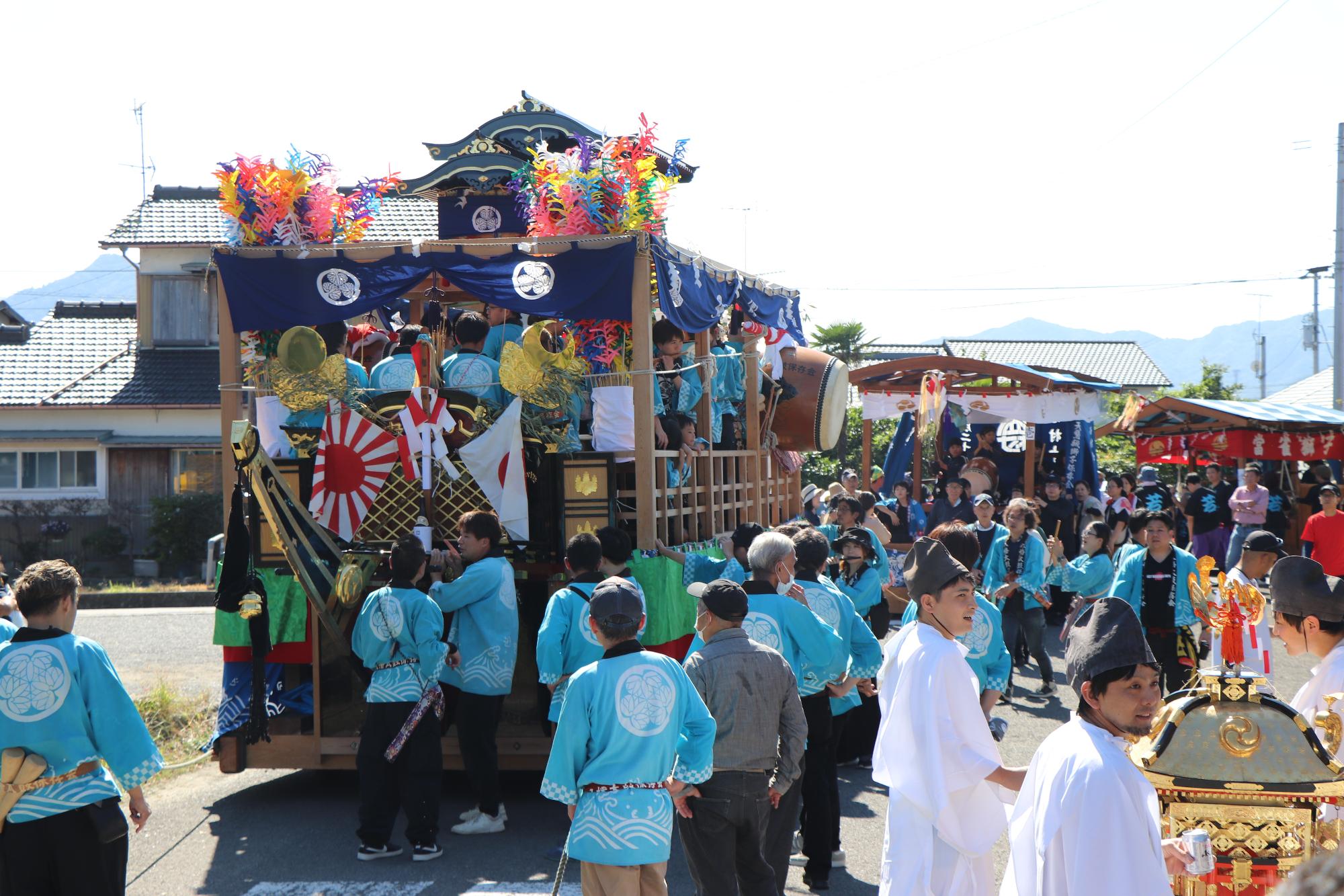 （横内）誉田神社秋例大祭
