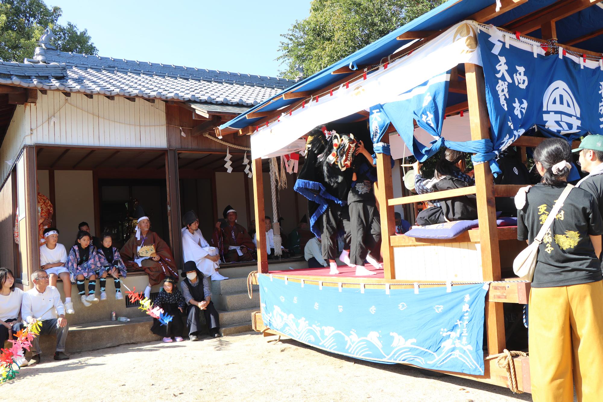 （横内）誉田神社秋例大祭