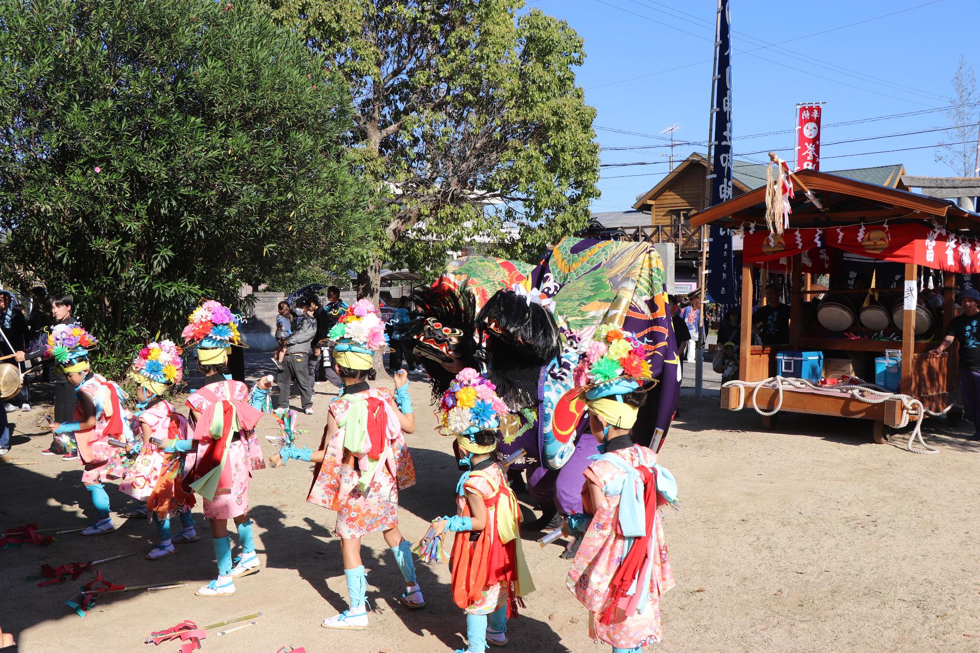 （横内）誉田神社秋例大祭