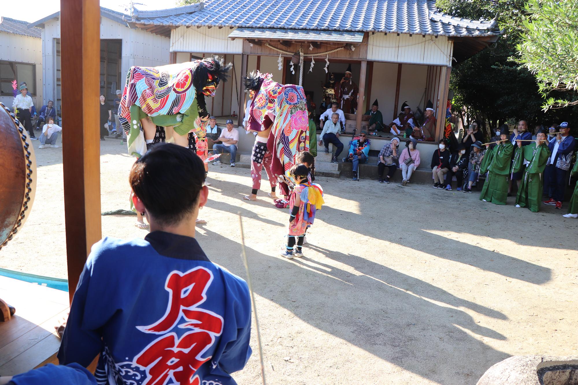 （横内）誉田神社秋例大祭