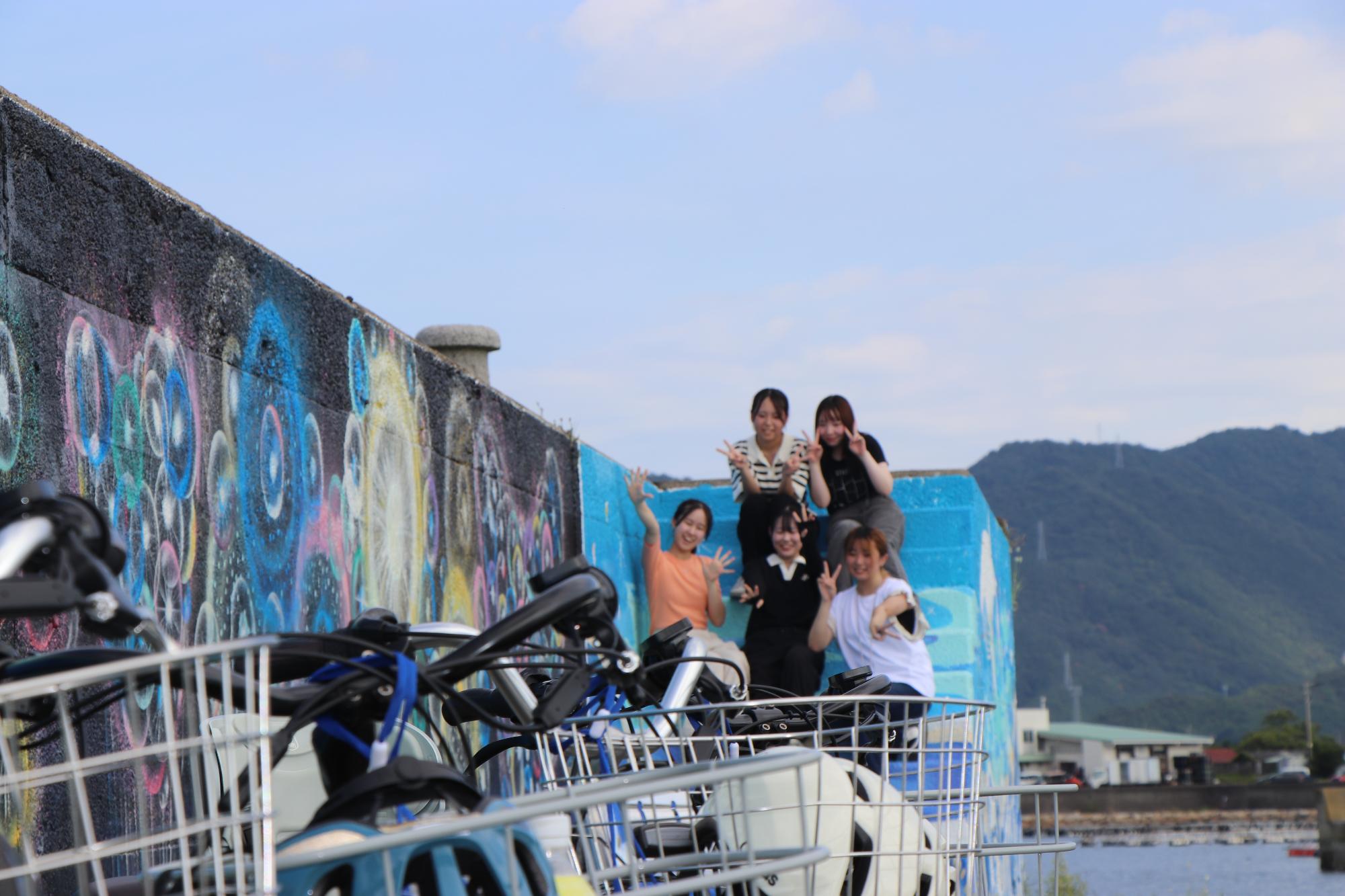 湾岸アートでの様子