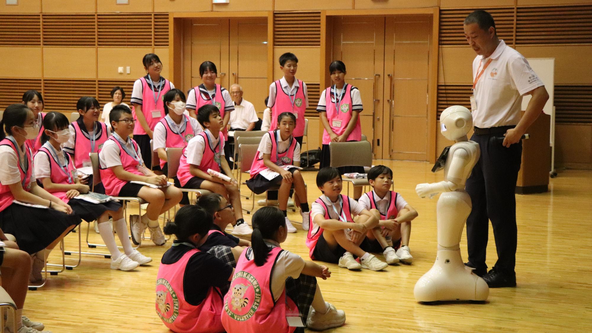 AI時代を生きる小中学生代表と三本松高校生が意見交換！～子ども総合教育会議開催～