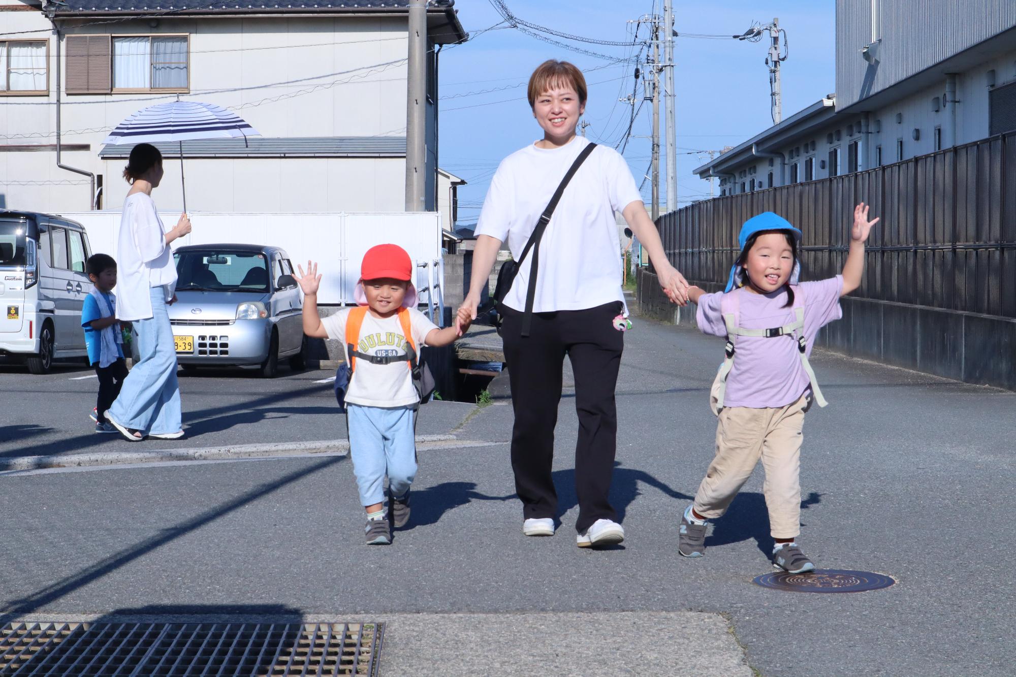 てぶくろマン待つ目的地へ