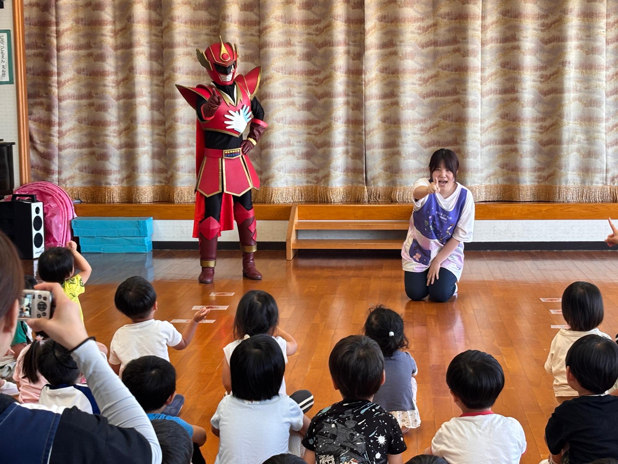 交通安全教室でお勉強