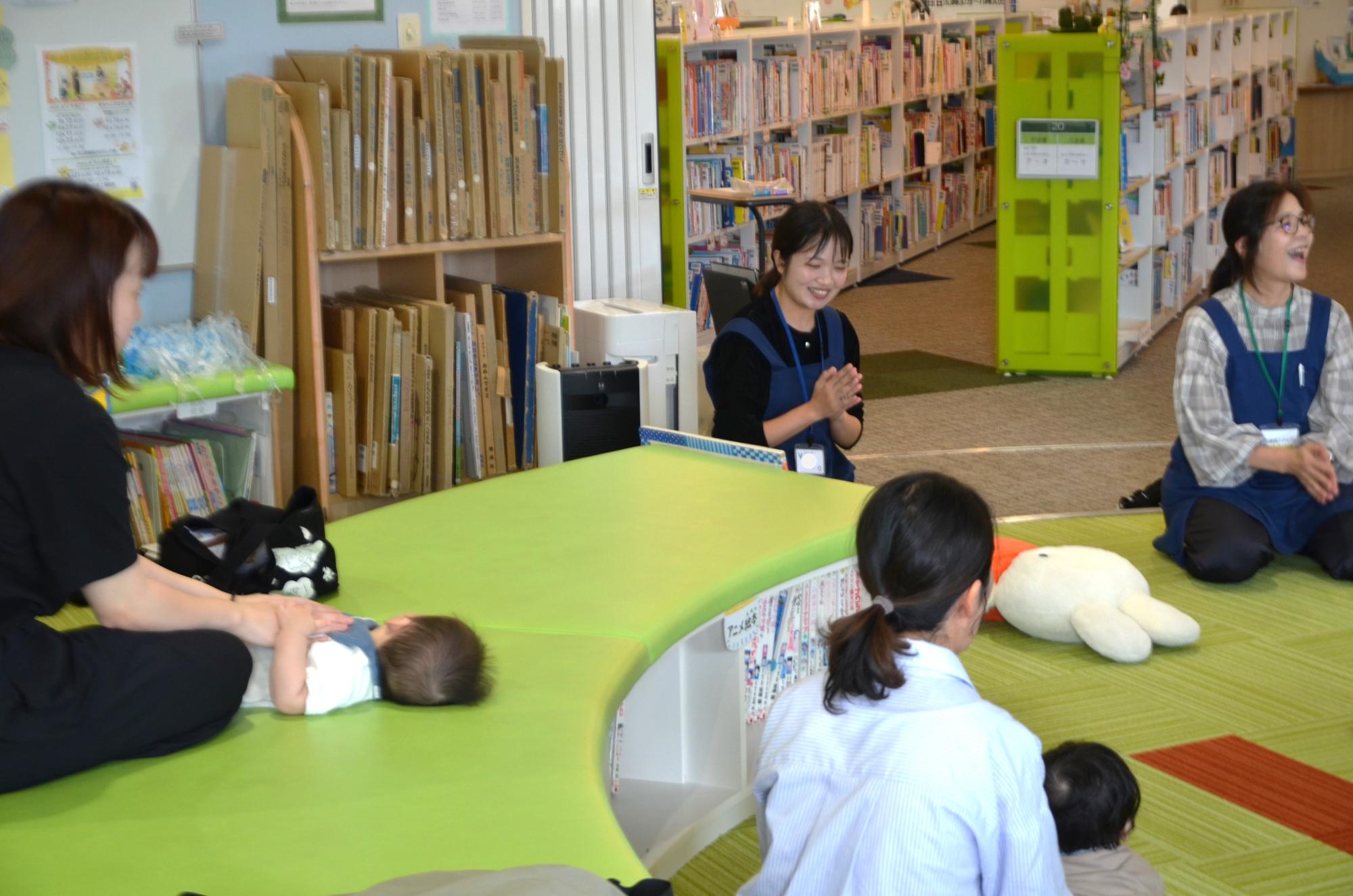 親子のふれあい