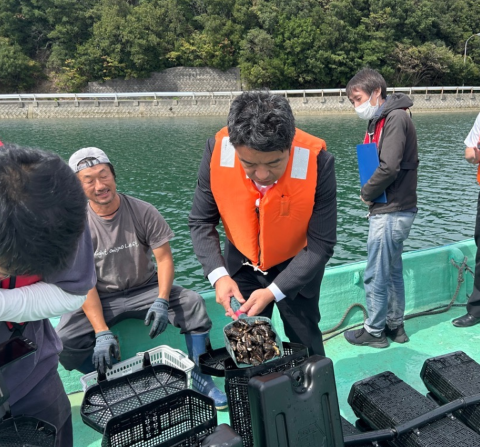 かご入れの体験