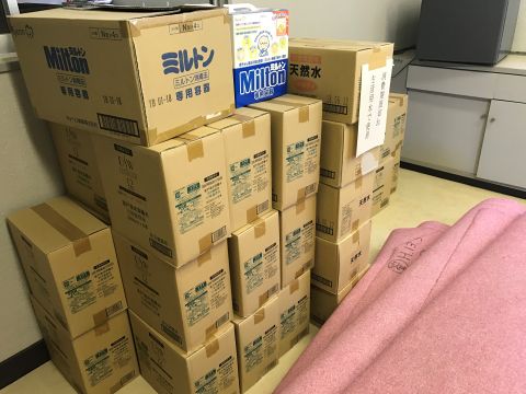 引田小中学校備蓄倉庫