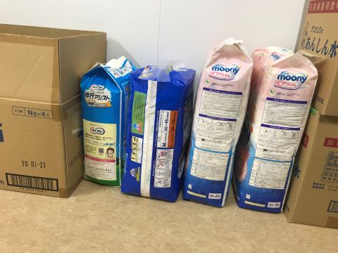 白鳥小中学校備蓄倉庫