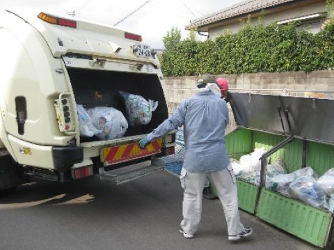 ゴミの回収