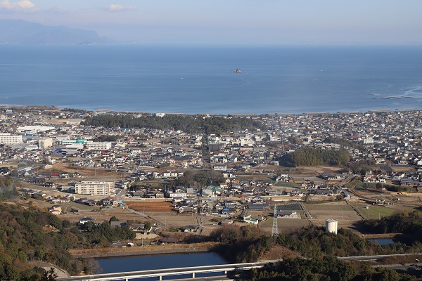 山頂からの眺め