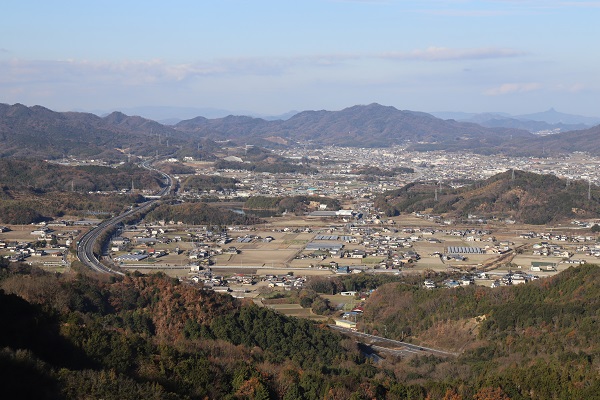 山頂からの眺め