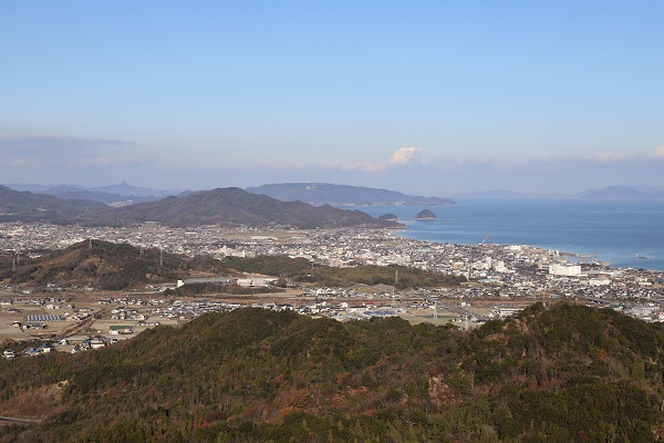 山頂からの眺め