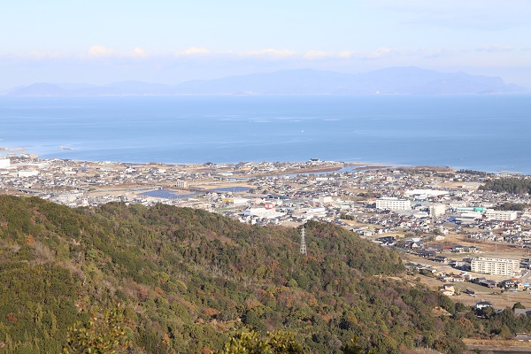 山頂からの眺め