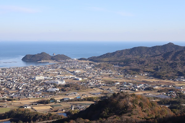 山頂からの眺め