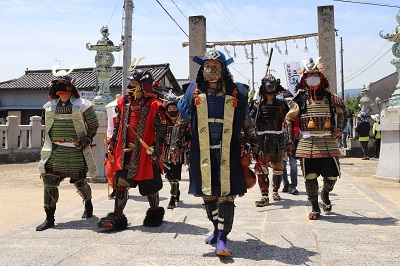 誉田八幡宮に到着